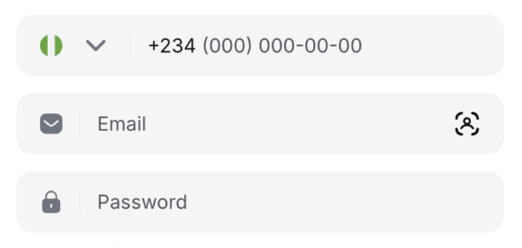 Click the “Registration” button Registration on the site 1win